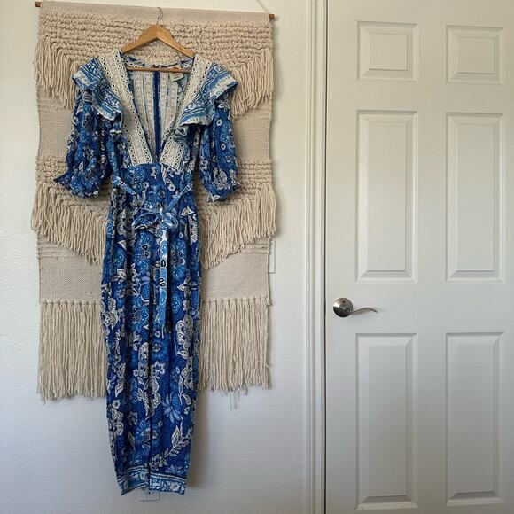 Farm Rio Full of Flowers Jumpsuit
